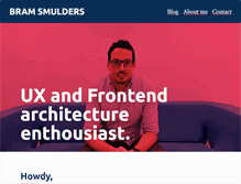 Tablet Screenshot of bramsmulders.com